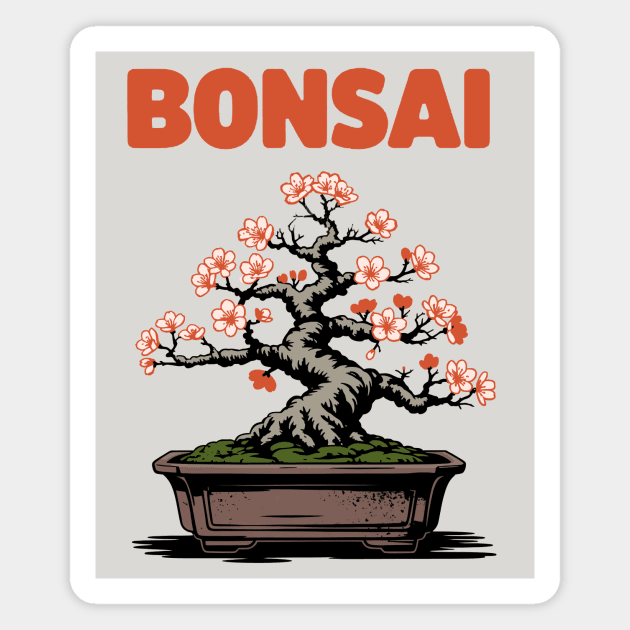 Bonsai Magnet by CreativeSage